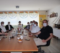 Muğla daki faaliyetlerine devam eden Borsa heyetimiz Muğla Ticaret ve Sanayi Odasına nezaket ziyareti gerçekleştirdi