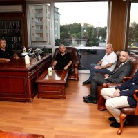 Ordu Büyükşehir Belediye Başkanı Hilmi Güler Başkanımız Mustafa Uslu ya geçmiş olsun ziyaretinde bulundu