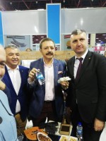 TOBB Başkanımız Rifat HİSARCIKLIOĞLU Standımızı Ziyaret etti