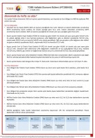 TOBB EKONOMİ BÜLTENİ YAYINDA