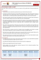 TOBB Ekonomi Bülteni Yayında