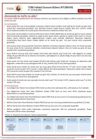 TOBB Ekonomi Bülteni Yayında