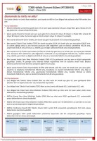 TOBB Ekonomi Bülteni Yayında