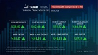 TÜRİB Temmuz Ayı Verileri Yayında