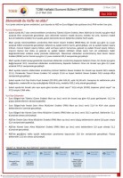 TOBB Ekonomi Bülteni Yayında