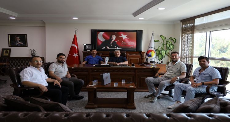 Gürecülü Mahallesi Muhtarı Ceyhan Gür'den Borsamıza Ziyaret