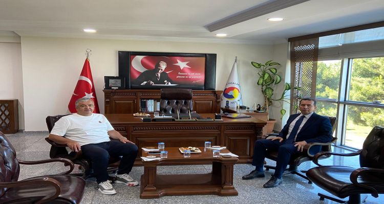 Kaymakam Ayhan Işık’tan Ünye Ticaret Borsası’na Veda Ziyareti
