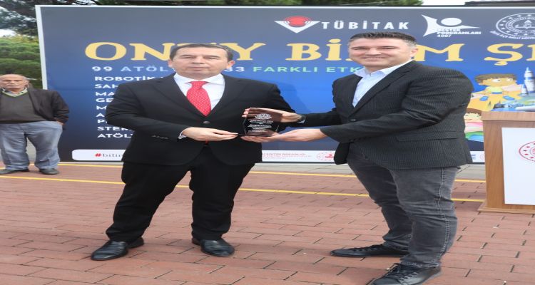 Oney Bilim Şenliği'nde Borsamıza Teşekkür Plaketi