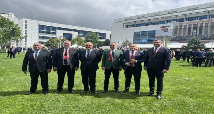 ORDU ODA/BORSA BAŞKANLARI TOBB 79.GENEL KURULUNDA BİR ARAYA GELDİ.