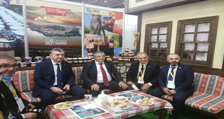 Trabzon Ticaret Borsası Başkanı Eyyüp Ergan standımızı ziyaret etti