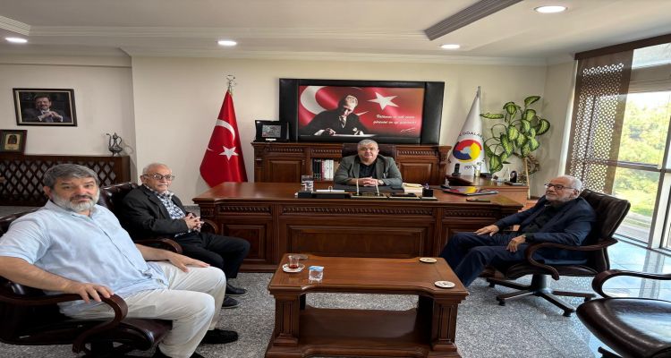 ÜNHADER Heyetinden Başkan Uslu'ya Ziyaret: Dernek Faaliyetleri ve Destek Talepleri Görüşüldü