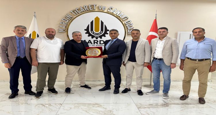 Ünye Ticaret Borsası Heyeti'nden Mardin TSO'ya Ziyaret: Ticari İşbirliğine Vurgu