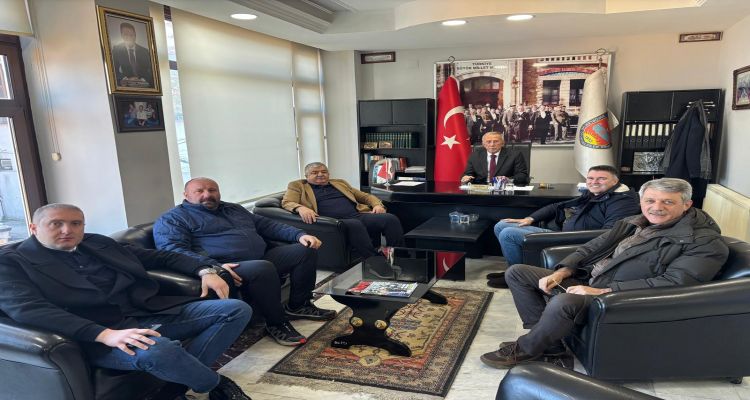 Ünye Ticaret Borsası’ndan Bekir Şimşek’e Tebrik Ziyareti