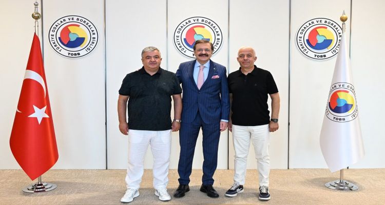 Yönetim Kurulu Başkanımız Mustafa USLU'dan TOBB Başkanı Rifat Hisarcıklıoğlu'na Ziyaret: Nefes Kredisi Talebi
